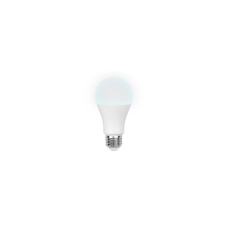 Foco A19 LED 9 W, Luz de Día, Base E27, No atenuable, Multivoltaje