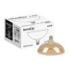 Foco Globo LED Filamento 6 W IRC 90, Luz Ámbar, Base E27, Atenuable