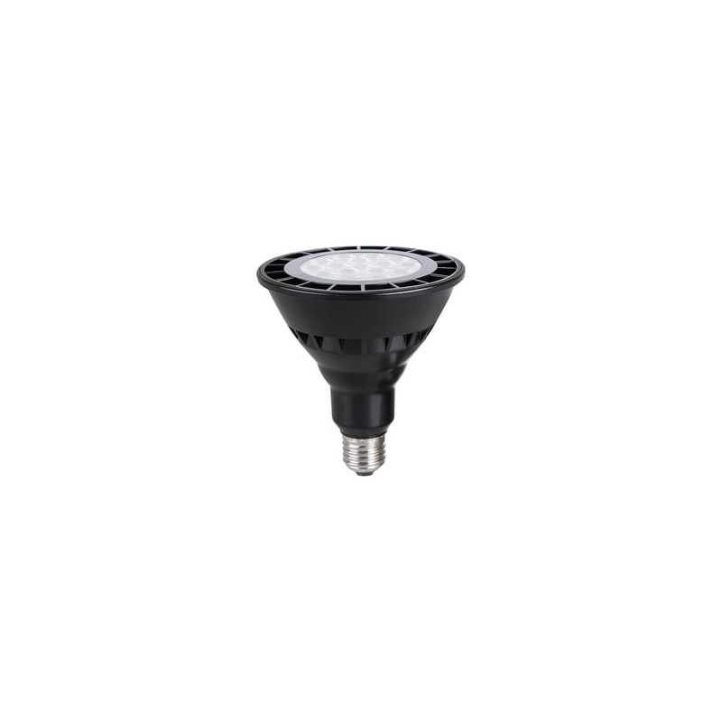 Foco PAR38 LED 16 W, Luz Ámbar, Base E27, IP65, No atenuable