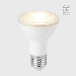 Foco PAR20 LED 9 W, Luz Cálida Brillante, Base E27, IP65, No atenuable