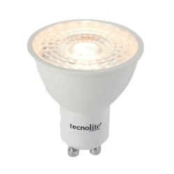 Foco GU10 LED Inteligente WiFi 5 W, Luz Blanca Dinámica, Base GU10, Atenuable, Compatible con App móvil y Asistentes de voz