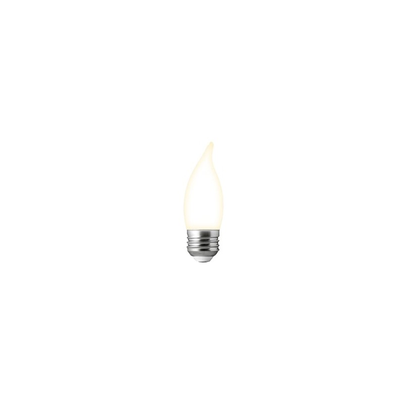 Foco Vela LED Inteligente Filamento C35T WiFi 5.5 W, Luz Blanca Dinámica, Base E27, Atenuable, Compatible con App móvil y Asiste