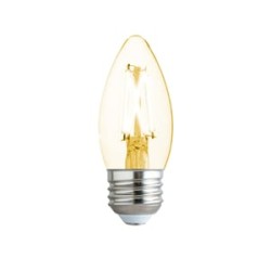 Foco Vela LED Inteligente Filamento B11 WiFi 5.5 W, Luz Blanca Dinámica, Base E27, Atenuable, Compatible con App móvil y Asisten