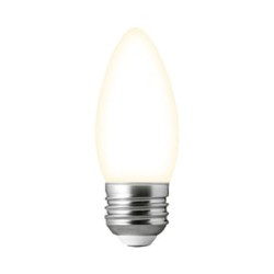 Foco Vela LED Inteligente Filamento B11 WiFi 5.5 W, Luz Blanca Dinámica, Base E27, Atenuable, Compatible con App móvil y Asisten